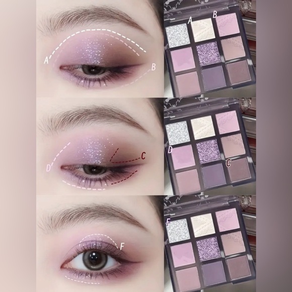 9-Color Purple Reign Eyeshadow Palette - Picture 3 of 4